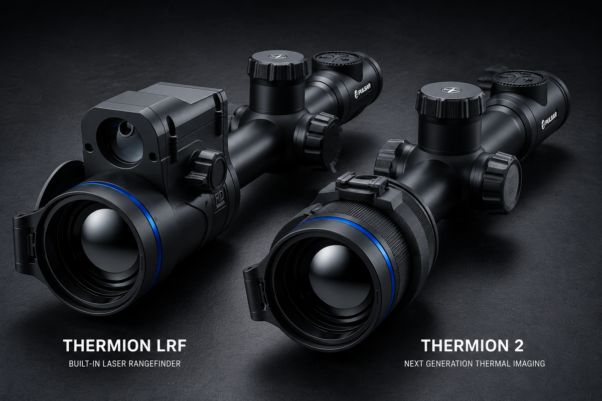 New Pulsar Thermal Scopes LRF with Rangefinder and Thermion